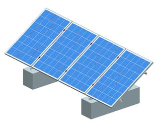 Solar Triangle Mounting System